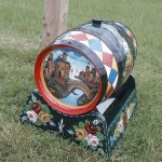 Canal Boat Painting